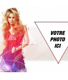 Photomontage de mettre votre photo à côté de Shakira