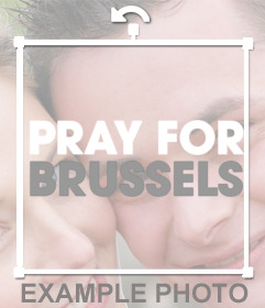Donnez votre soutien à Bruxelles avec cet autocollant à mettre sur votre effet images 