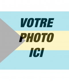 Bahamas drapeau pour mettre vos photos en ligne sans aucun téléchargement de logiciel