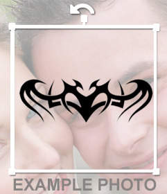 Tatouage de style tribal que vous pouvez obtenir vos photos en ligne 