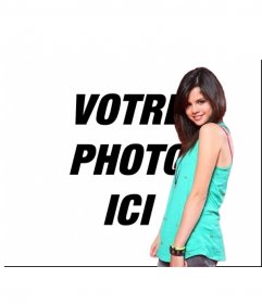 Photomontage avec Selena Gomez, télécharger votre photo et faites votre effet photo