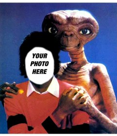 Michael Jackson with ET, Michael Jackson montage of your photo