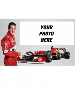Michael Schumacher photomontage
