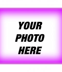 Photo frame consisting of a pink border to photos blurred. To decorate your photos easily and free. Be sure to look at other effects of this page that will easily achieve a professional finish