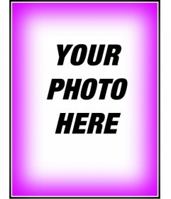 Photomontage to put a pink frame with gradient in your photo to decorate your photos