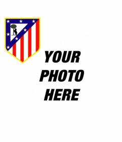 Atletico of Madrid Shield to decorate your social media network profile pictures