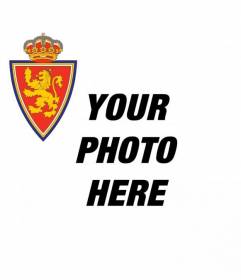 Zaragoza football team Shield to put on your Facebook profile picture