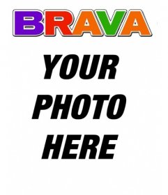 Your photo on the cover of a magazine called Brava. With the option to add a text and headline to the composition of a joke. Create and send the montage to your friends via email from this page