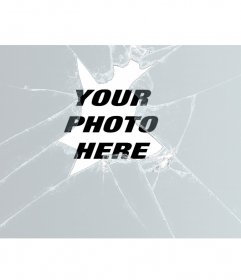 Broken glass effect for your photo