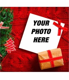 Christmas Collage with a tree 