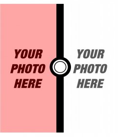 Photomontage for two photos of Pokémon