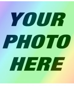 Filter up your photos with the colors of the rainbow