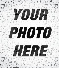 Filter for photos with many musical notes 