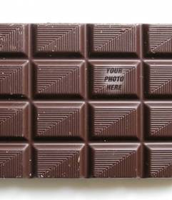 Put your picture on a chocolate bar so as your friends play finding it and customize with text