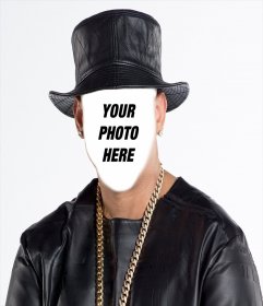 Put your face in the face of reggaeton singer Daddy Yankee with this effect