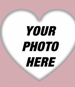 A perfect heart filter for your profile picture