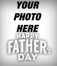 Fathers Day frame perfect for profile pictures