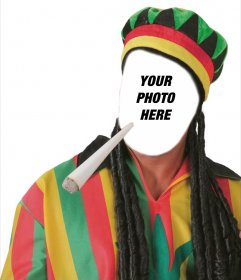 Get dressed as Rastafarian with this original and free effect