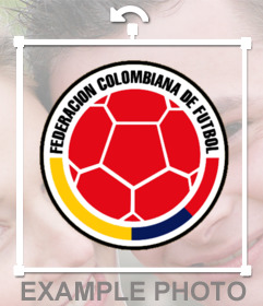 Photo filter with the image of the flag of Colombia and your photo