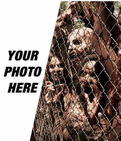 If you want to be surround with zombies then upload your photo here 