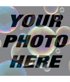 Add bubbles to your photos with this free filter