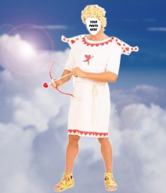 Upload your photo and get dressed as Cupid with this fun effect