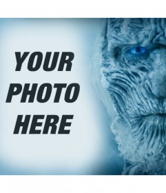 Effect with the White Walker from Game of Thrones 