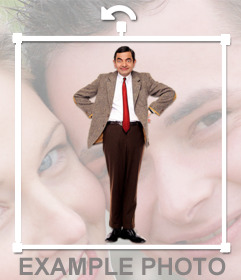 Put Mr. Bean on your photos with this funny photo effect