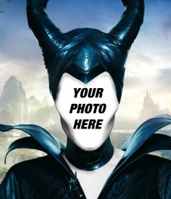 Put your face in this photomontage and become in Maleficent