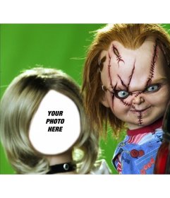 Photomontage of Tiffany, the girlfriend of Chucky to add your photo 