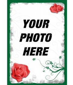 Photo frame for a digital photograph
