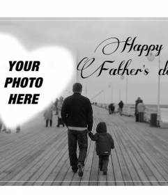 Postcard to congratulate Father's Day