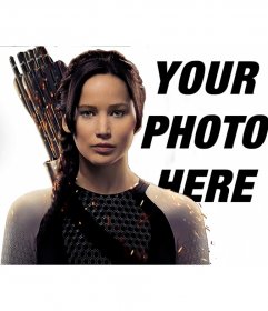 Photomontage with Katniss in the Hunger Games