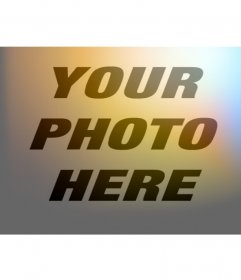 Image filter of light and colors to modify online your photo