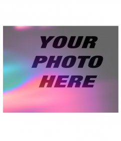 Colour filter light effect