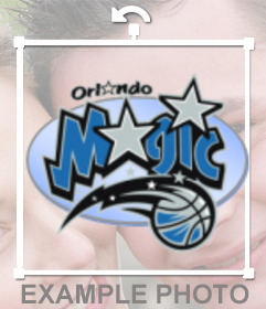 Sticker logo of the Orlando Magic