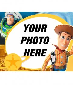 Toy Story Childrens frame with the two main characters in the film