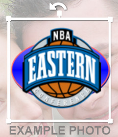 Sticker with the logo of the Eastern Conference of the NBA