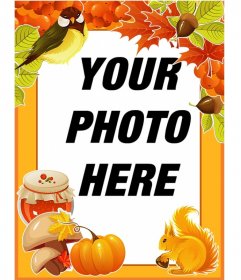 Fall Photo frame