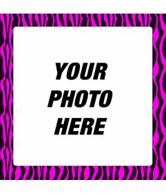 Frame to decorate photos with urban look: ethnic style and neon colors or colors