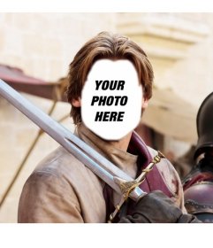 Create this photomontage putting your face on Jaime Lannister