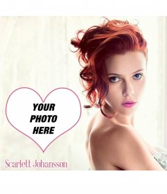 Chụp ảnh với Scarlett Johansson