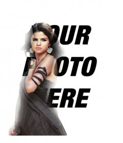 Online photo montage to be with Selena Gomez