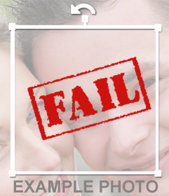 FAIL sticker to put on your pictures