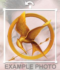 The Mockingjay to decorate your images with this sticker