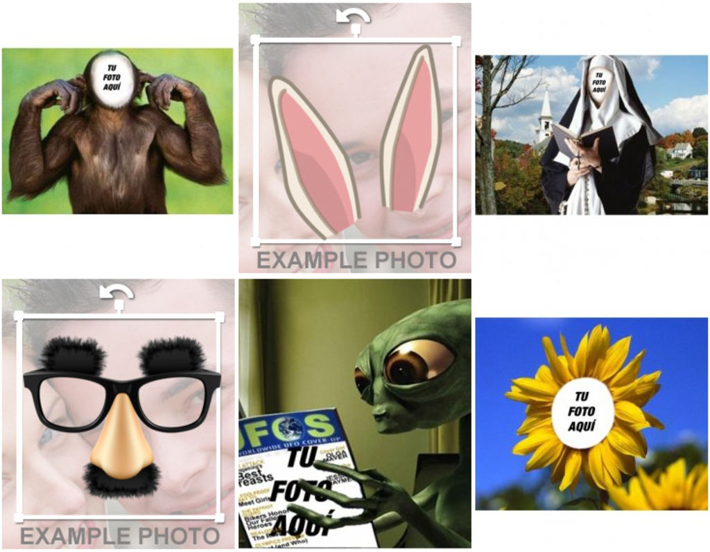 Fotomontajes de comedia y humor para hacer con tus fotos