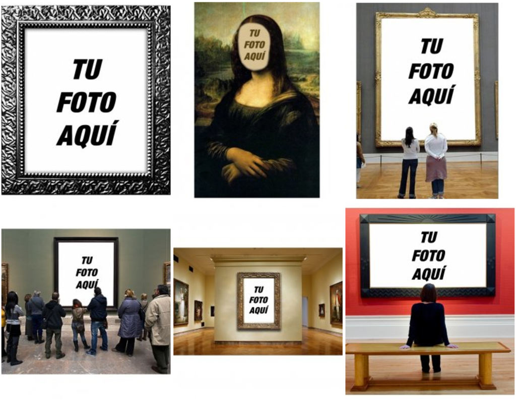 Fotomontajes para poner tu foto en cuadros de museos