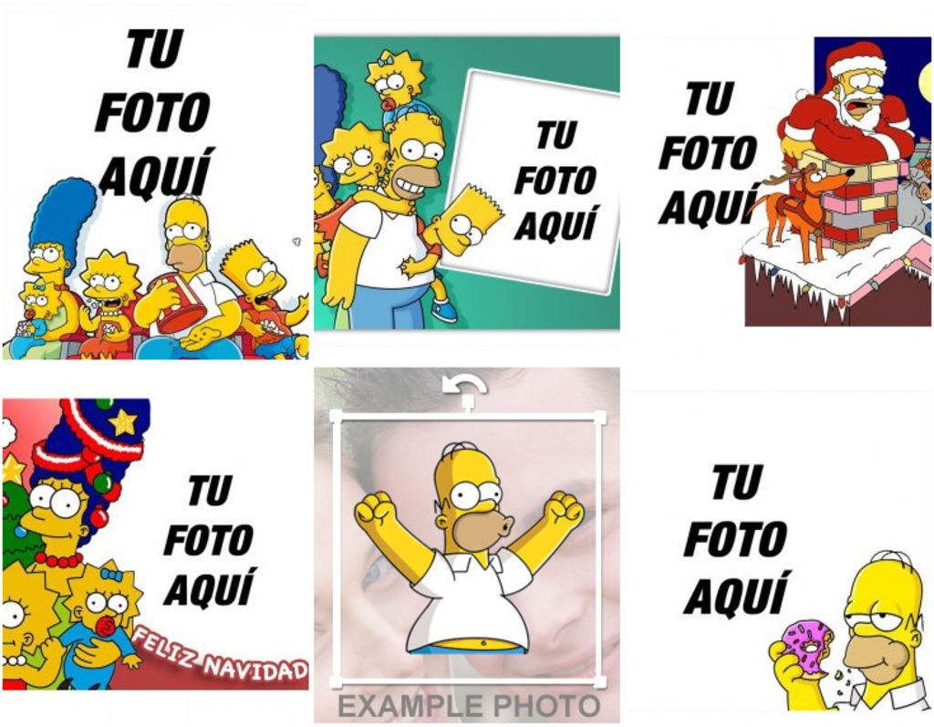 Fotomontajes con tus personajes favoritos de Los Simpson